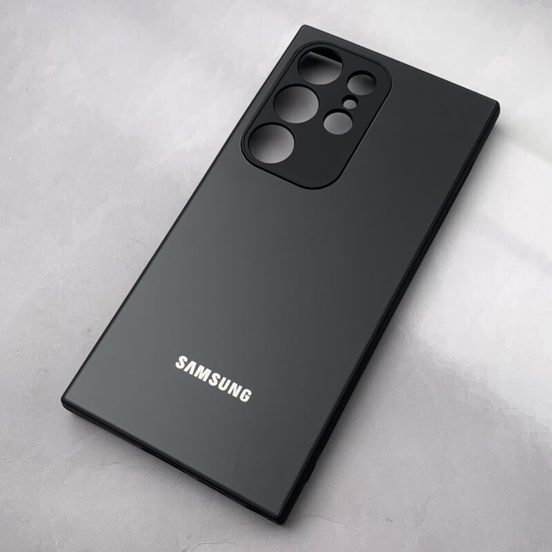 قاب گوشی Galaxy S24 Ultra سامسونگ اورجینال PVD ضدخش Magic Mask محافظ لنز دار مشکی کد 94913 - Image 2