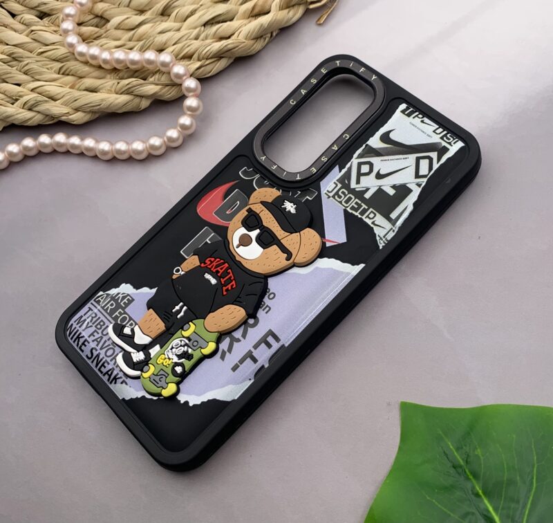 قاب گوشی Galaxy A35 سامسونگ پافر CASETIFY سیلیکونی تدی برجسته سه بعدی کد 96864 - Image 2