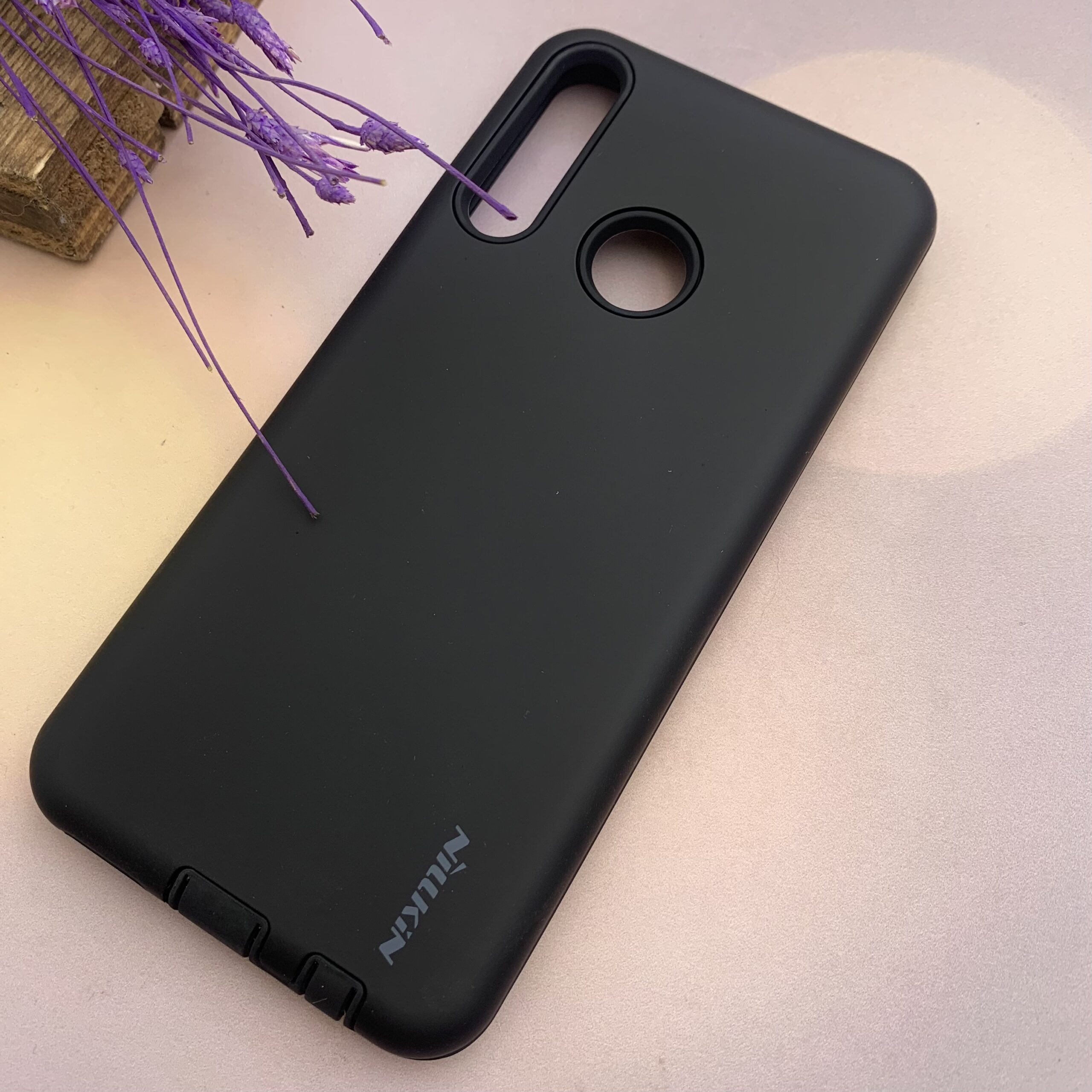 قاب گوشی Huawei Y6P هوآوی دو تکه Nillkin ضد ضربه با محافظ سوکت شارژ مشکی کد 11176 - Image 2