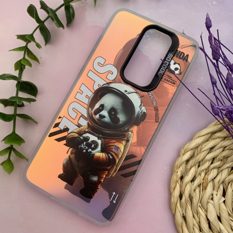 قاب گوشی Redmi Note 8 Pro شیائومی SO COOL ایربگ دار اورجینال دور سیلیکونی طرح پاندا فضانورد کد 19909 - Image 2
