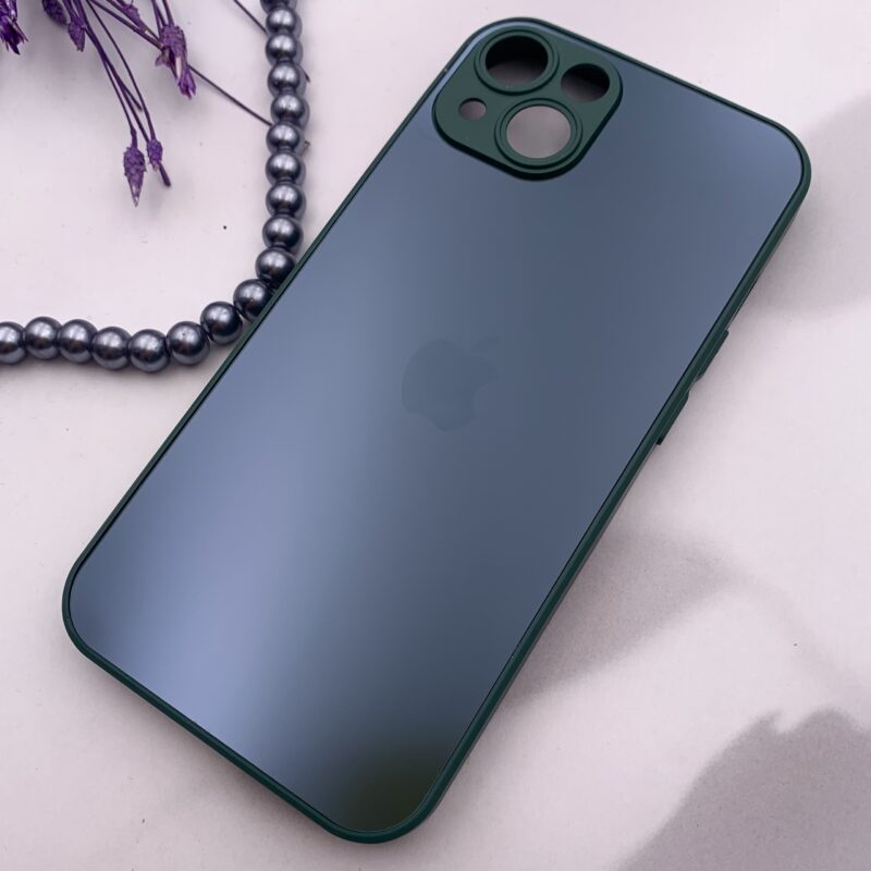 قاب گوشی iPhone 13 آیفون PVD اورجینال دور سیلیکونی محافظ لنزدار رنگ سبز کد 20742 - Image 2