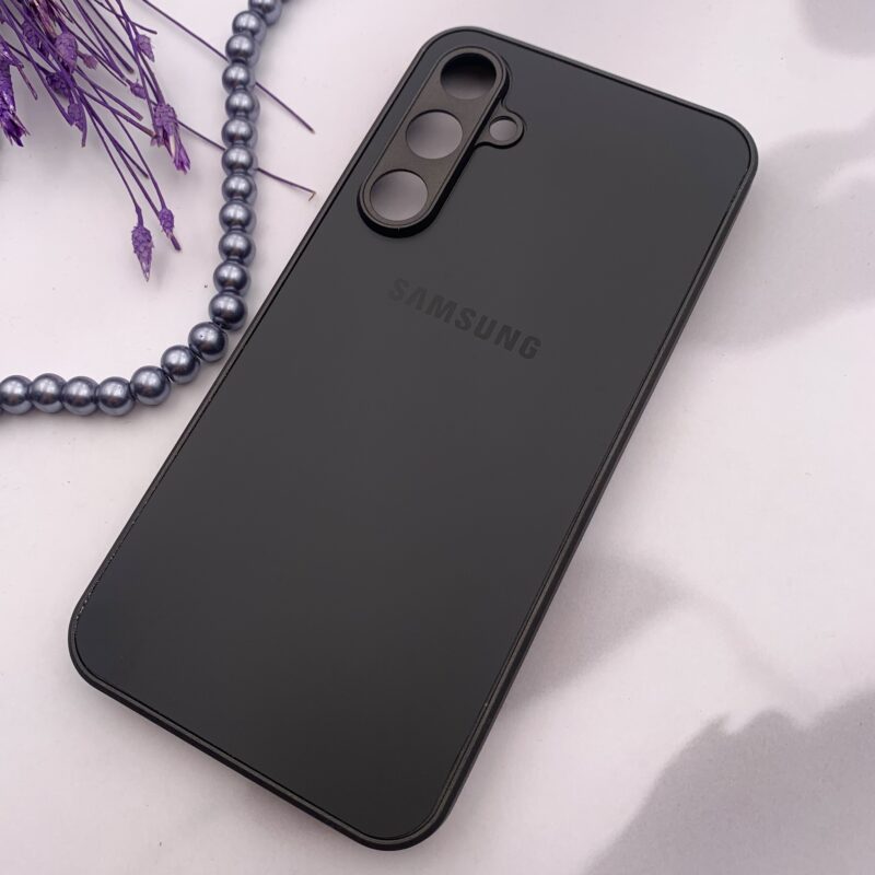 قاب گوشی Galaxy S23 FE سامسونگ PVD اورجینال دور سیلیکونی محافظ لنزدار رنگ مشکی کد 22828 - Image 2