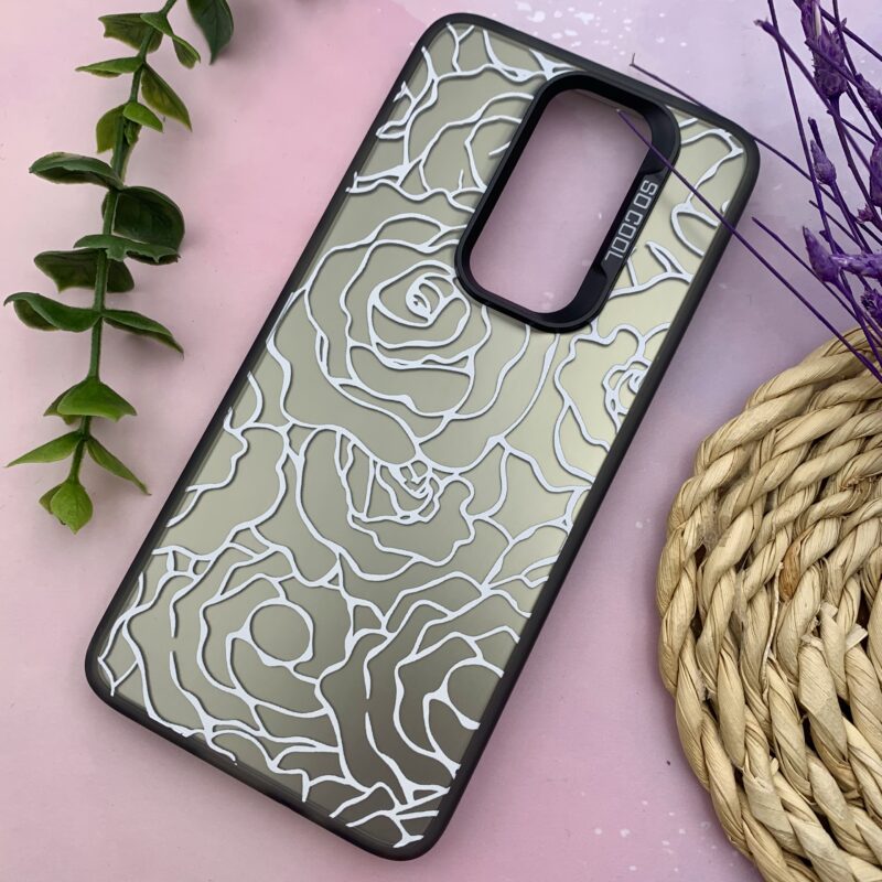 قاب گوشی Redmi Note 8 Pro شیائومی SO COOL ایربگ دار اورجینال دور سیلیکونی طرح گل رز کد 42397 - Image 2