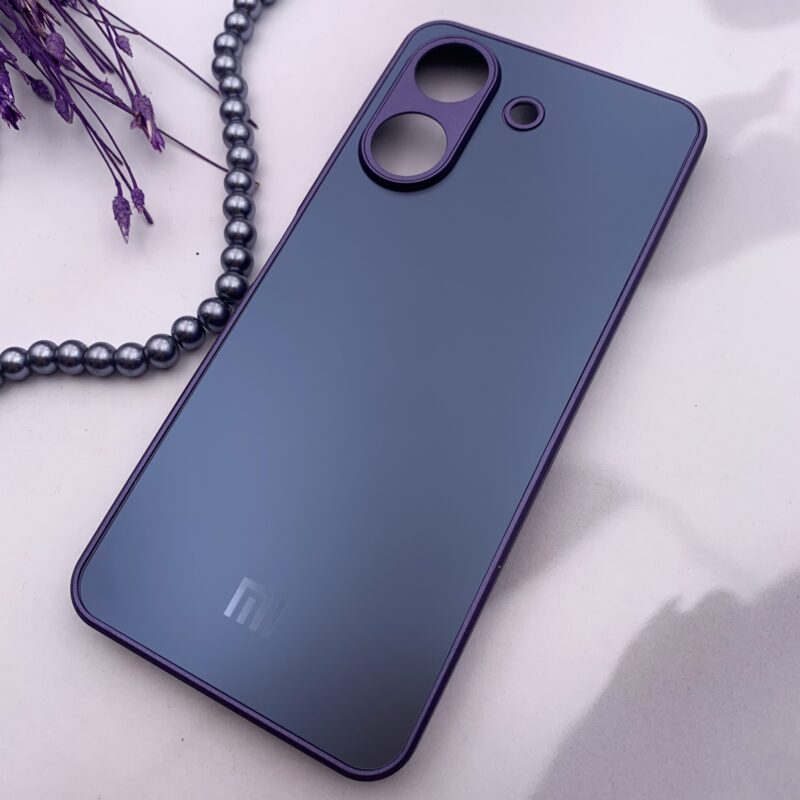 قاب گوشی Redmi 13C / Poco C65 شیائومی PVD اورجینال دور سیلیکونی محافظ لنزدار رنگ بنفش کد 44925 - Image 2