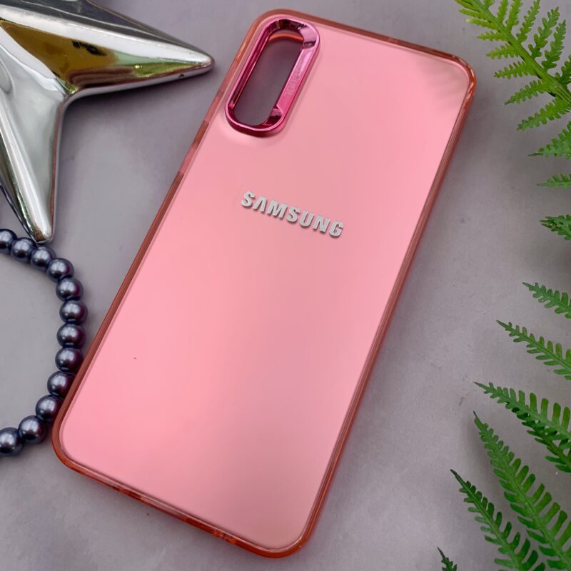 قاب گوشی Galaxy A30S / Galaxy A50S / Galaxy A50 سامسونگ اسپرت SO COOL اورجینال لوگو برجسته لنز متال صورتی کد 49029 - Image 2