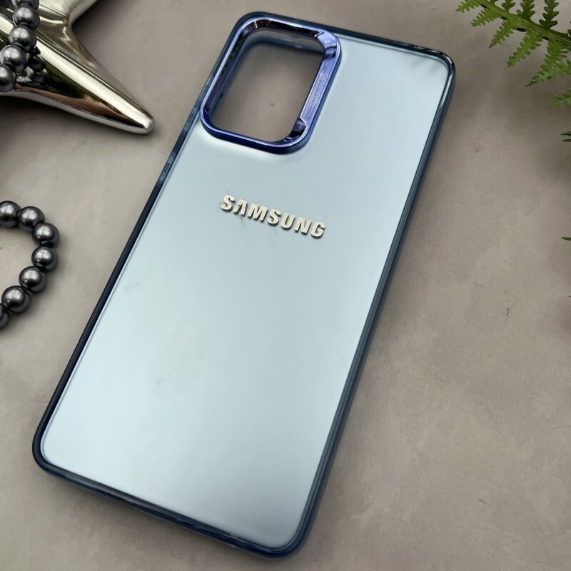 قاب گوشی Galaxy A52 / Galaxy A52S سامسونگ اسپرت SO COOL اورجینال لوگو برجسته لنز متال آبی کد 57768 - Image 2