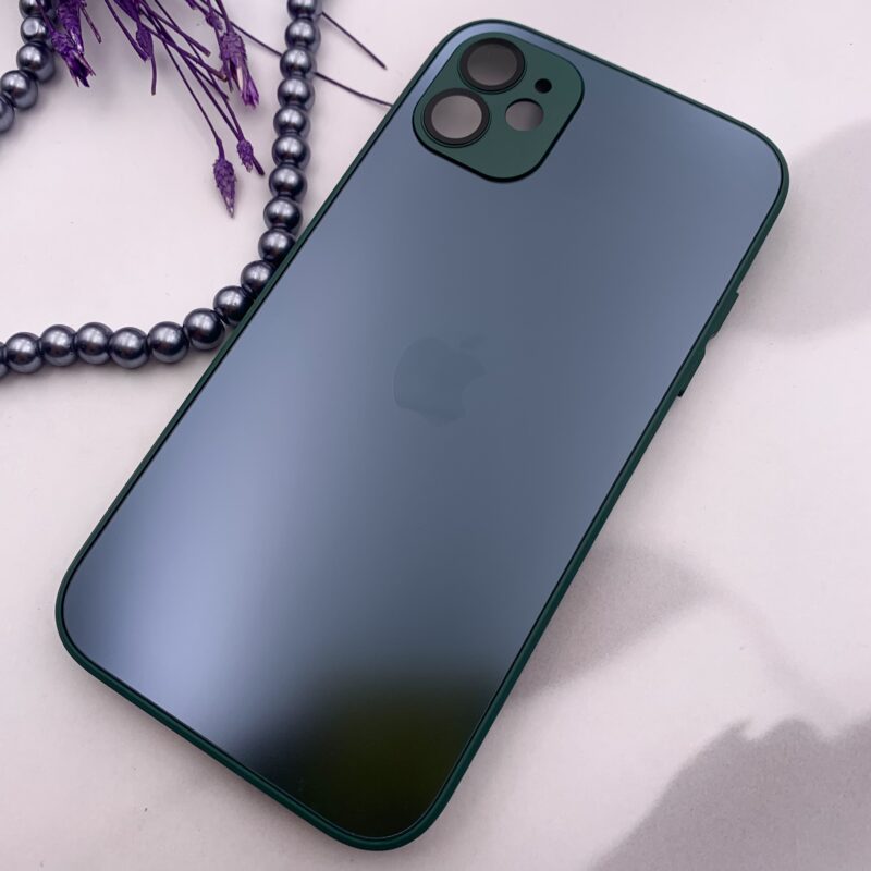 قاب گوشی iPhone 11 آیفون PVD اورجینال دور سیلیکونی محافظ لنزدار رنگ سبز کد 64011 - Image 2