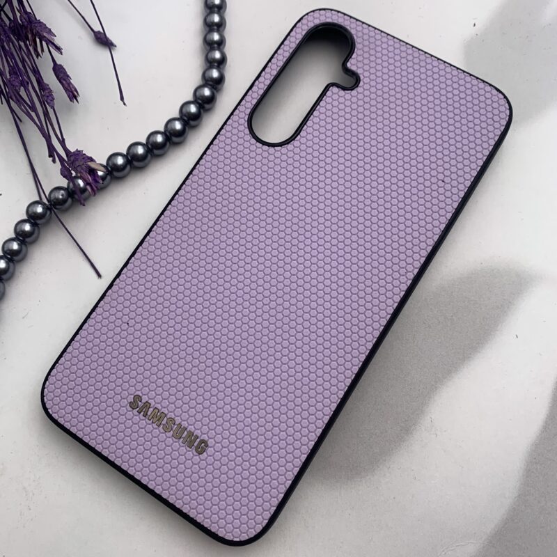 قاب گوشی Galaxy S23 FE سامسونگ Q Series اولترا کیس اورجینال چرمی لوگو برجسته دور سیلیکونی یاسی کد 66352 - Image 2