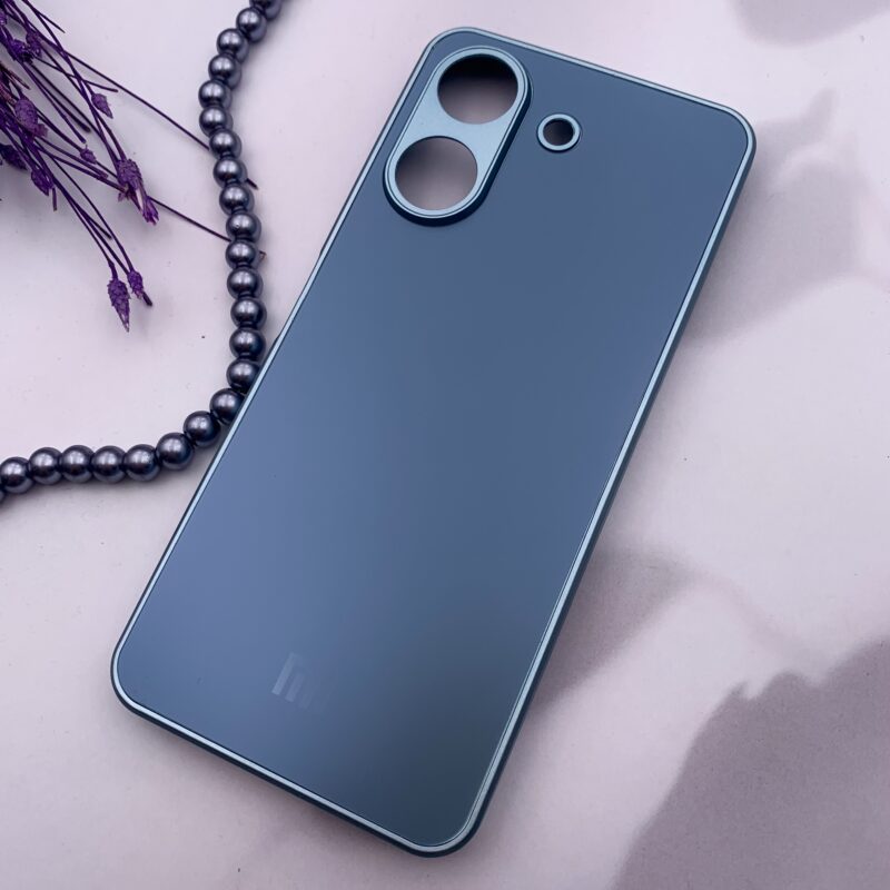قاب گوشی Redmi 13C / Poco C65 شیائومی PVD اورجینال دور سیلیکونی محافظ لنزدار رنگ آبی کد 70200 - Image 2