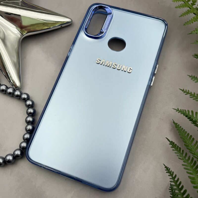 قاب گوشی Galaxy A10S سامسونگ اسپرت SO COOL اورجینال لوگو برجسته لنز متال آبی کد 71919 - Image 2