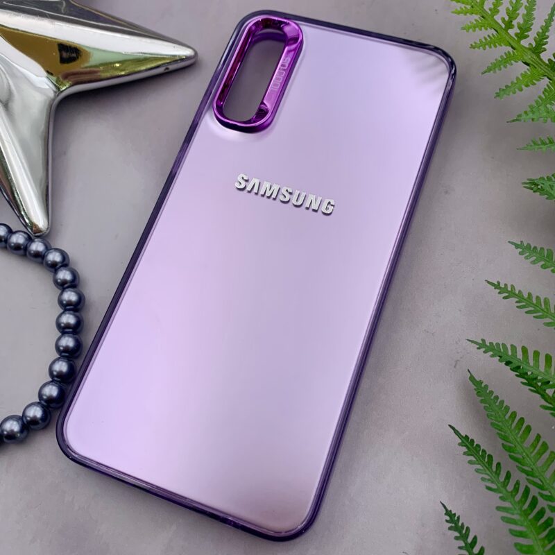 قاب گوشی Galaxy A30S / Galaxy A50S / Galaxy A50 سامسونگ اسپرت SO COOL اورجینال لوگو برجسته لنز متال بنفش کد 81049 - Image 2