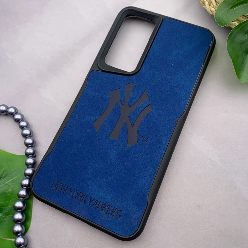 قاب گوشی Galaxy A55 سامسونگ سیلیکونی مخمل NY طرح برجسته سرمه ای کد 85516 - Image 2