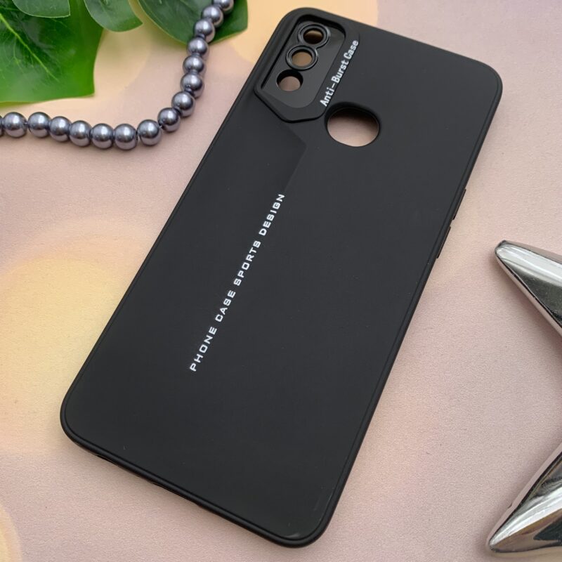 قاب گوشی Galaxy A10S سامسونگ Sports Design Anti Burst Case سیلیکونی محافظ لنز دار مشکی کد 96415 - Image 2