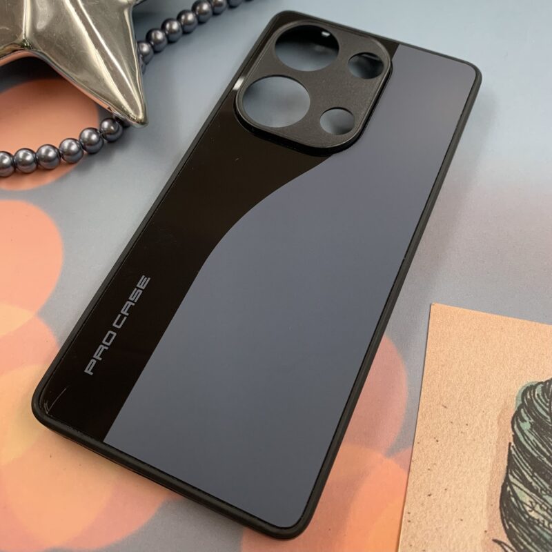 قاب گوشی Redmi Note 13 Pro 4G / Poco M6 Pro 4G شیائومی Pro Case اورجینال دو رنگ PVD محافظ لنز دار سرمه ای کد 15466 - Image 2