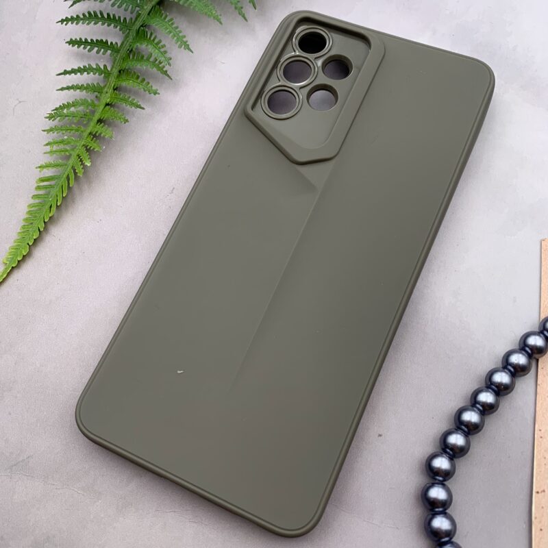قاب گوشی Galaxy A32 4G سامسونگ سیلیکونی New Sport Design برجسته محافظ لنزدار تیتانیوم کد 27078 - Image 2