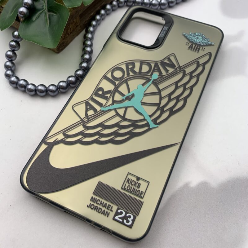 قاب گوشی Galaxy A12 / Galaxy M12 سامسونگ SO COOL اورجینال دور سیلیکونی کرومی طرح جردن Jordan کد 27346 - Image 2