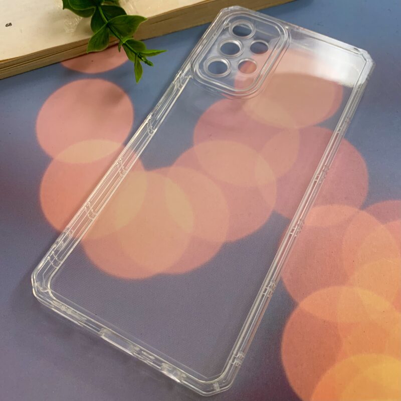 قاب گوشی A23 سامسونگ ژله ای ایربگ دار ضد ضربه New Design شفاف محافظ لنز دار کد 28690 - Image 2