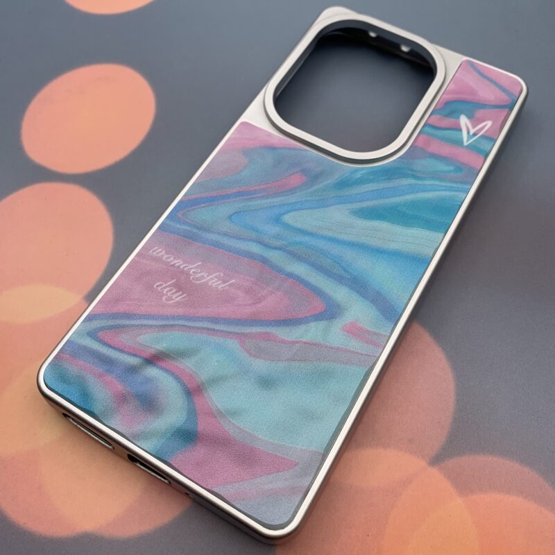 قاب گوشی Redmi Note 13 Pro 4G / Poco M6 Pro 4G شیائومی پاستلی آدامسی اورجینال طرح موجی برجسته Wonder ful day کد 31284 - Image 2