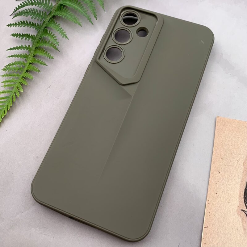 قاب گوشی Galaxy A35 سامسونگ سیلیکونی New Sport Design برجسته محافظ لنزدار تیتانیوم کد 42349 - Image 2