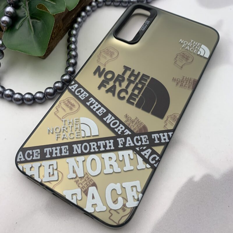 قاب گوشی Galaxy A30S / Galaxy A50S / Galaxy A50 سامسونگ SO COOL اورجینال دور سیلیکونی کرومی طرح The North Face کد 46879 - Image 2