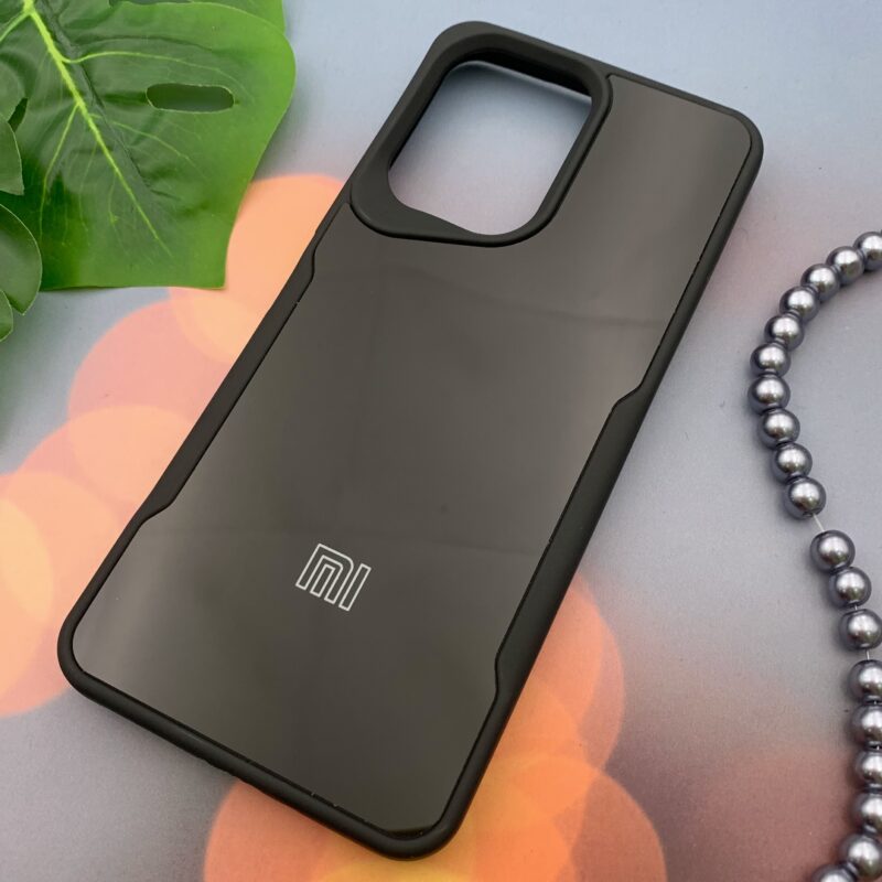 قاب گوشی Redmi 13C / Poco C65 شیائومی New Zone اسپرت دور سیلیکونی لوگودار مشکی کد 49384 - Image 2