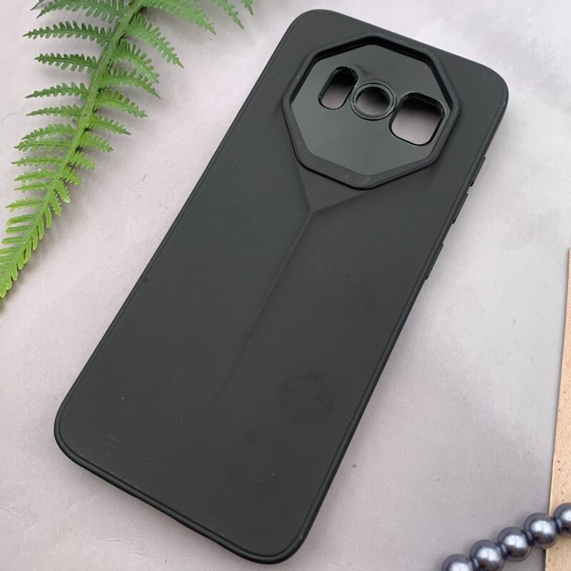 قاب گوشی Galaxy S8 سامسونگ سیلیکونی New Sport Design برجسته محافظ لنزدار مشکی کد 70248 - Image 2