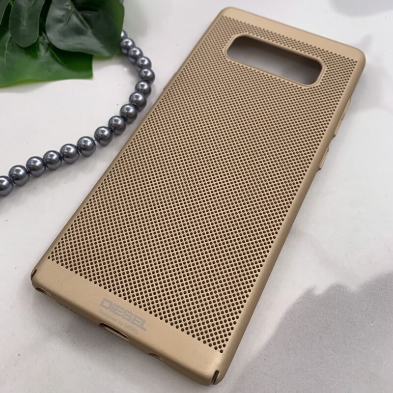 قاب گوشی Galaxy Note 8 سامسونگ سوزنی توری محافظ لنز دار بژ کد 70896 - Image 2