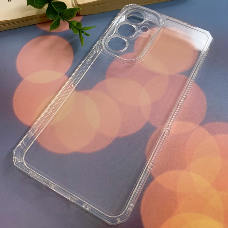 قاب گوشی Galaxy S23 FE سامسونگ ژله ای ایربگ دار ضد ضربه New Design شفاف محافظ لنز دار کد 74816 - Image 2