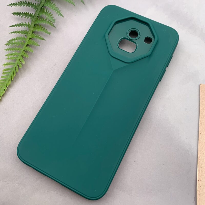 قاب گوشی Galaxy J6 2018 سامسونگ سیلیکونی New Sport Design برجسته محافظ لنزدار سبز کد 76856 - Image 2