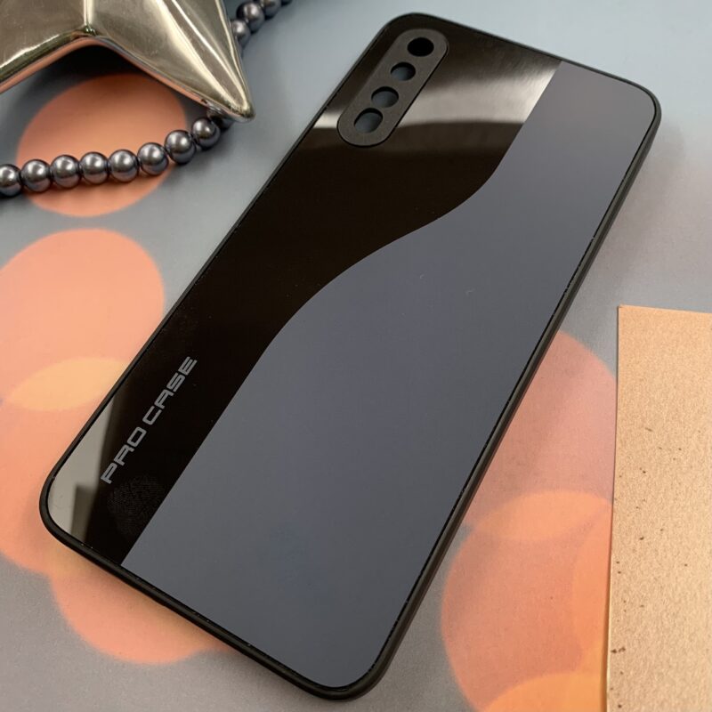 قاب گوشی Galaxy A30S / Galaxy A50S / Galaxy A50 سامسونگ Pro Case اورجینال دو رنگ PVD محافظ لنز دار سرمه ای کد 77696 - Image 2