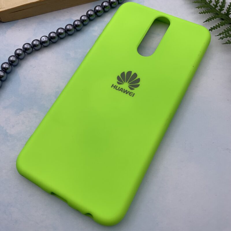 قاب گوشی Huawei Mate 10 Lite هوآوی سیلیکونی های کپی سبز فسفری کد 86014 - Image 2