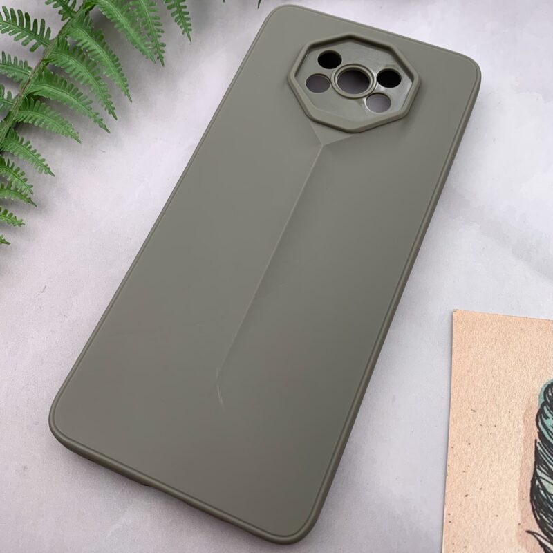 قاب گوشی Poco X3 / Poco X3 NFC / Poco X3 Pro شیائومی سیلیکونی New Sport Design برجسته محافظ لنزدار تیتانیوم کد 86794 - Image 2