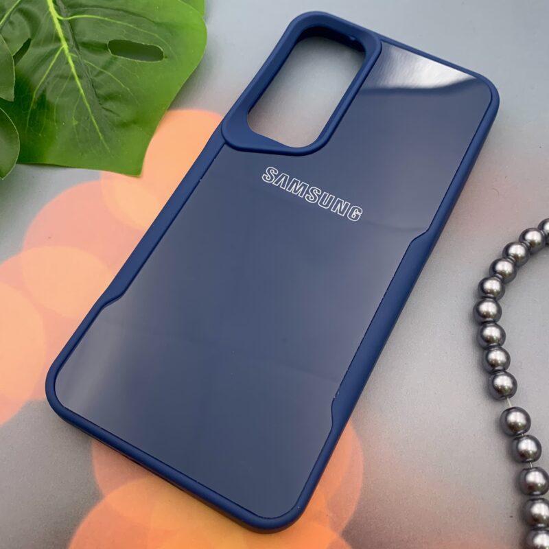 قاب گوشی Galaxy A55 سامسونگ New Zone اسپرت دور سیلیکونی لوگودار سرمه ای کد 89763 - Image 2