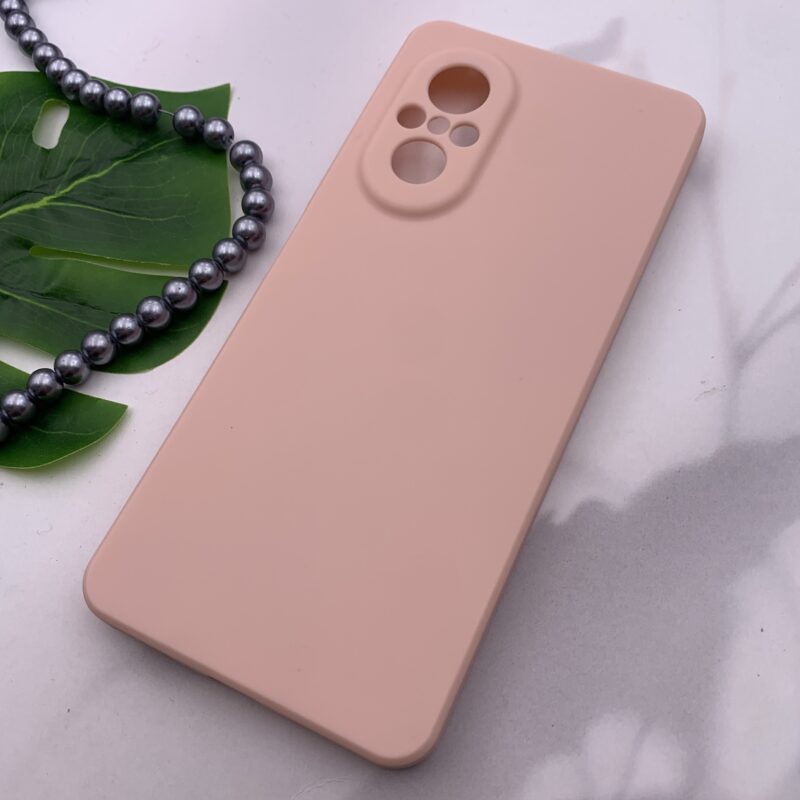 قاب گوشی Huawei Nova 9 SE هوآوی سیلیکونی TPU داخل پارچه ای محافظ لنز دار گلبهی کد 91157 - Image 2