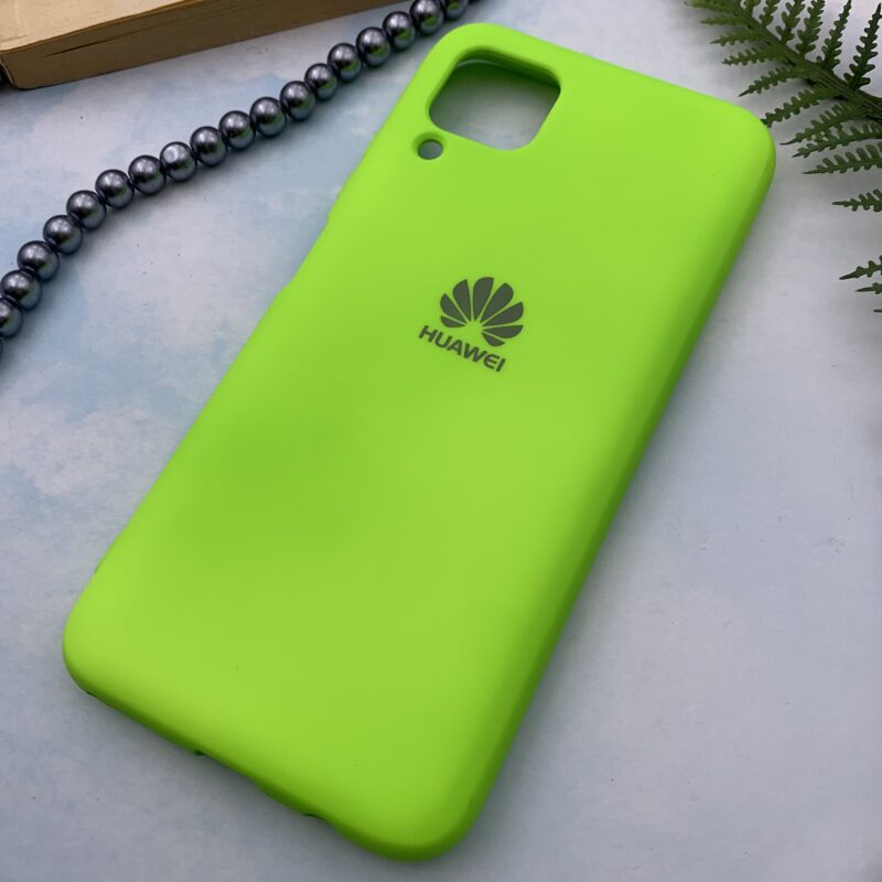 قاب گوشی Huawei Nova 7i هوآوی سیلیکونی های کپی سبز فسفری کد 93154 - Image 2
