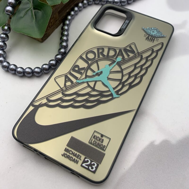 قاب گوشی Galaxy A51 سامسونگ SO COOL اورجینال دور سیلیکونی کرومی طرح جردن Jordan کد 93539 - Image 2