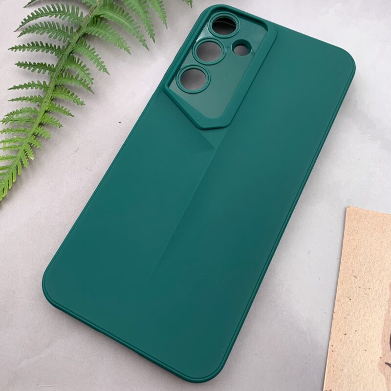 قاب گوشی Galaxy A35 سامسونگ سیلیکونی New Sport Design برجسته محافظ لنزدار سبز کد 95697 - Image 2