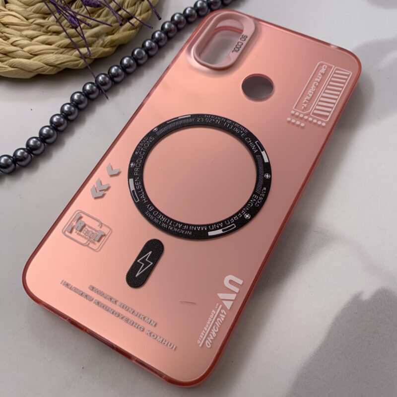 قاب گوشی Y7 2019 / Y7 Prime 2019 هوآوی SO COOL طرح مگ سیف RT اسپرت صورتی کد 97159 - Image 2