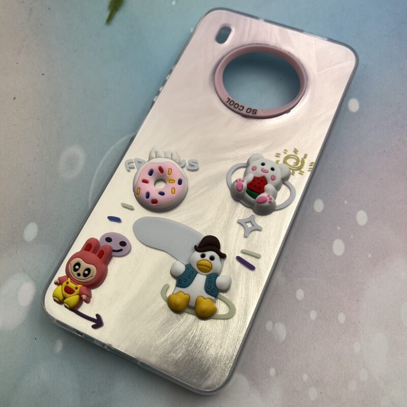 قاب گوشی Huawei Y9A هوآوی SO COOL اطلسی اورجینال عروسکی برجسته متال کد 20558 - Image 2