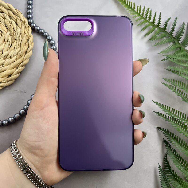 قاب گوشی Y6 2018 / Y6 Prime 2018 / Honor 7A هوآوی اسپرت SO COOL اورجینال لوگو برجسته متال بنفش کد 25135