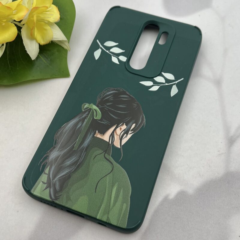 قاب گوشی Redmi Note 8 Pro شیائومی سیلیکونی طرح مینی مالیستی Alice سبز کد 34631 - Image 2