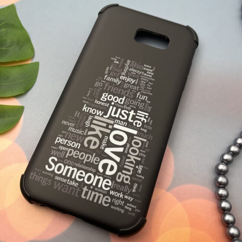 قاب گوشی (Galaxy A7 2017 (A720 سامسونگ ایربگ دار ضد ضربه طرح LOVE کد 40502 - Image 2