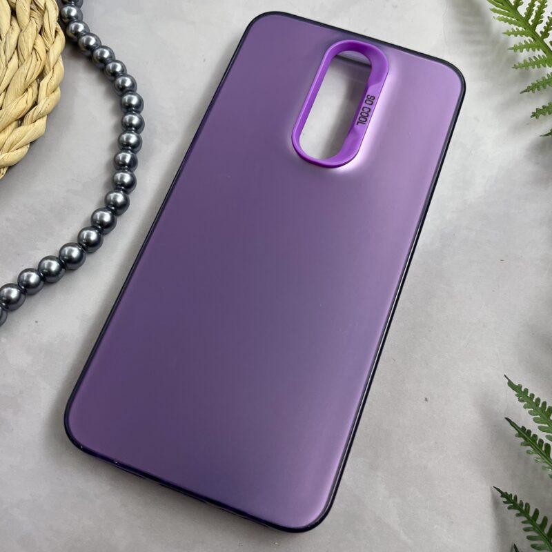 قاب گوشی Redmi 8 شیائومی اسپرت SO COOL اورجینال لوگو برجسته متال بنفش کد 49006 - Image 2