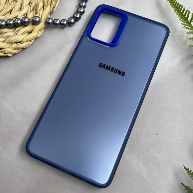 قاب گوشی Galaxy A51 سامسونگ اسپرت SO COOL اورجینال لوگو برجسته متال آبی کد 50394 - Image 2