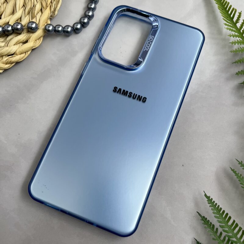 قاب گوشی Galaxy A33 سامسونگ اسپرت SO COOL اورجینال لوگو برجسته لنز متال آبی کد 63493 - Image 2