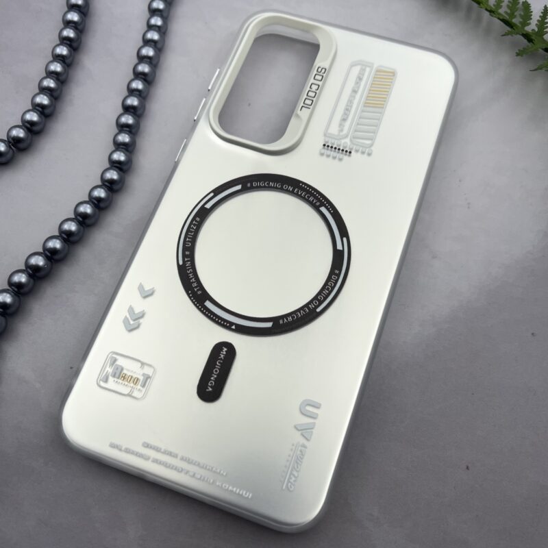 قاب گوشی Galaxy A55 سامسونگ SO COOL طرح مگ سیف RT اسپرت نقره ای کد 81151 - Image 2