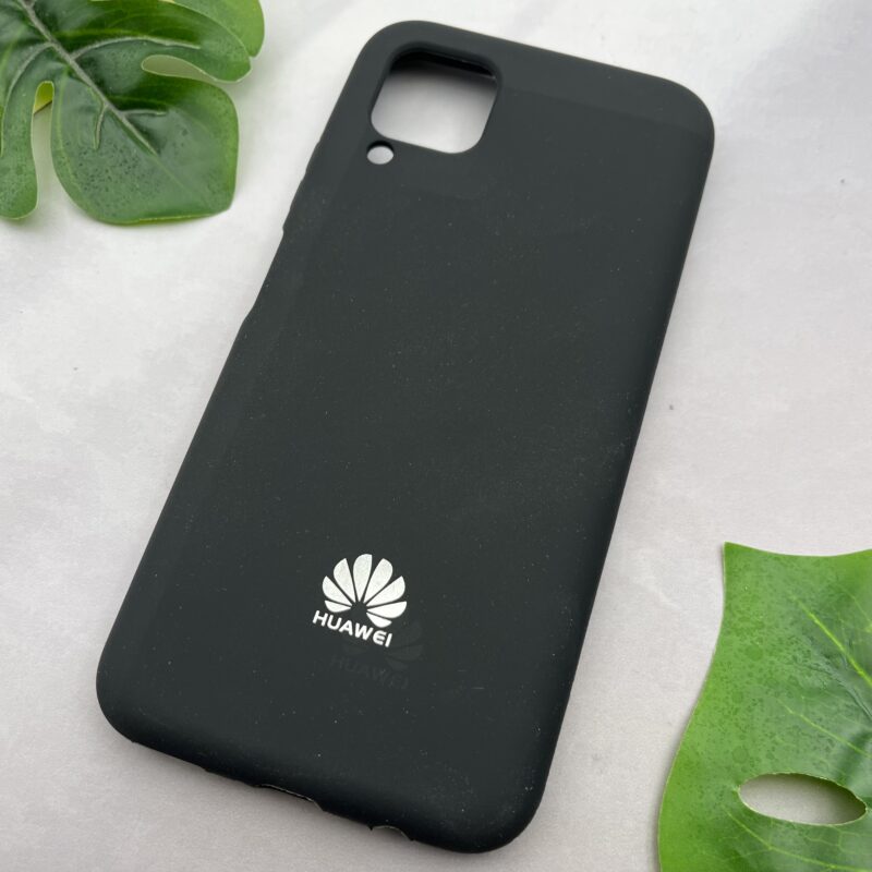 قاب گوشی Huawei Nova 7i هوآوی سیلیکونی پاک کنی اورجینال داخل پارچه ای رنگ مشکی کد 91977 - Image 2