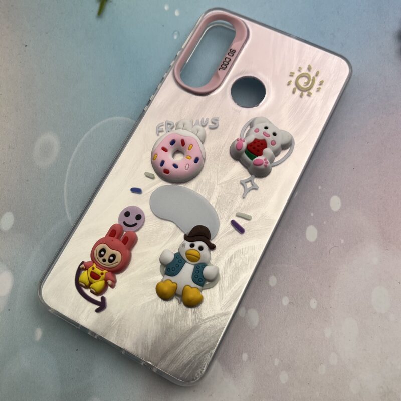 قاب گوشی Huawei P30 Lite هوآوی SO COOL اطلسی اورجینال عروسکی برجسته متال کد 93392 - Image 2
