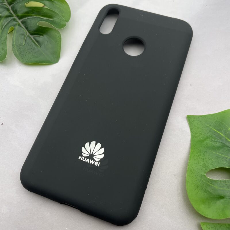 قاب گوشی Y7 2019 / Y7 Prime 2019 هوآوی سیلیکونی پاک کنی اورجینال داخل پارچه ای رنگ مشکی کد 97410 - Image 2