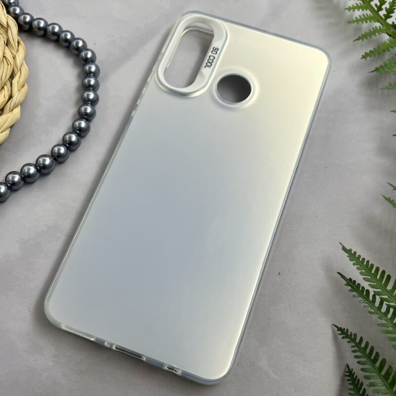 قاب گوشی Huawei P30 Lite هوآوی اسپرت SO COOL اورجینال لوگو برجسته متال نقره ای کد 98303 - Image 2